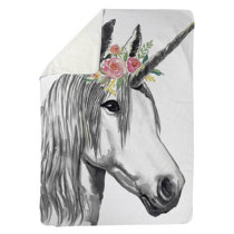 Unicorn best sale heated blanket